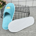 Colorful Hotel Washable Bedroom Slippers for men